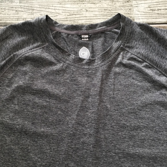 Club Ride Cycling T Shirt Men’s L Gray Black Back Pockets Short Sleeve. - Picture 11 of 11